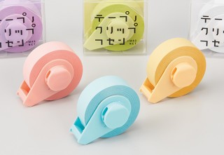 必要な長さだけ使える「テープノクリップフセン」。磁石とクリップがついてさらに便利に