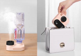 持ち運びできるペットボトル加湿器「ポータブル加湿器」
