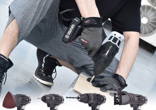 サンコー、4種の電動工具を1台に集約した「充電式電動DIYマルチツール」を発売
