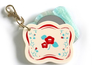 ヴィレヴァンオンライン、レトロで可愛い「オトメ図案室」のスライドミラーの取り扱いを開始