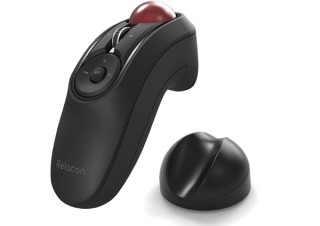 エレコム、ハンディタイプのワイヤレストラックボール「Relacon」を発売
