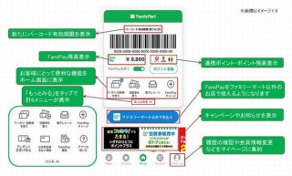 スマホ決済「ファミペイ」、ファミマ以外での支払いやクーポン拡充など大幅リニューアル