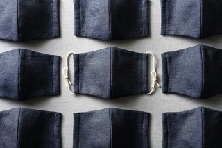 キャン、高級デニム生地を素材にした布マスク「岡山デニムマスク【改良型】」を発売