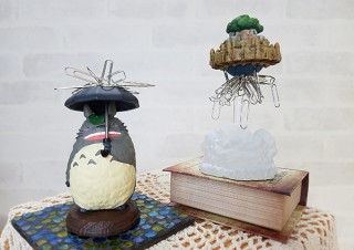 ベネリック、「となりのトトロ」と「天空の城ラピュタ」のクリップホルダーを発売