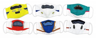 子供も喜ぶ！ 新幹線なりきりマスク。ドクターイエロー、はやぶさ、N700Aなど