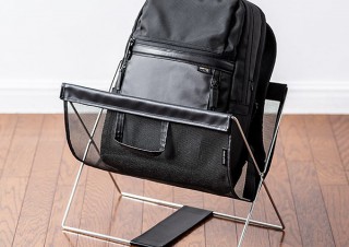 サッと広げてすぐに使える「荷物収納ボックス」。サンワサプライより