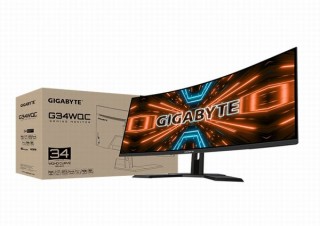 CFD、台湾GIGABYTE社製の「34インチ曲面ディスプレイ」「27インチゲーミングディスプレイ」発売