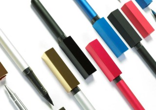 新潟県燕三条の挽物屋がつくったカスタマイズ文具「挽物ペン」