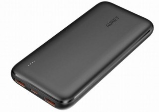大容量10000mAhで18W PD3.0&QC3.0対応のモバイルバッテリー「AUKEY PB-N73S」