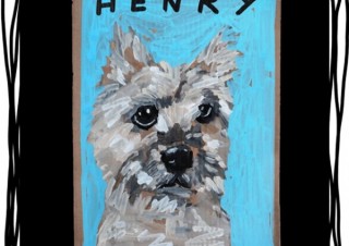 猫や犬などの動物をモチーフにした作品で知られるBen Lenovitz氏のアートワーク展が開催