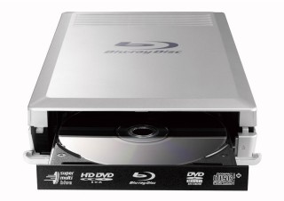 Blu-ray Disc、HD DVD両方の再生に対応したマルチドライブ