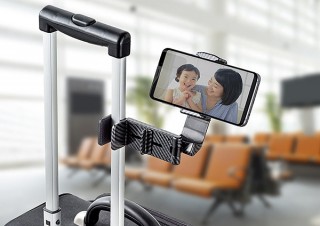 挟む・置く・持つができる「万能スマホホルダー」登場