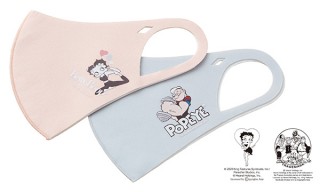 SDエンターテイメント、ポパイを描いた接触冷感マスクを発売