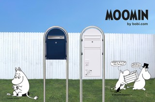 宅配ボックスにもなる！ ムーミンポスト「ムーミン ボビカーゴ」登場