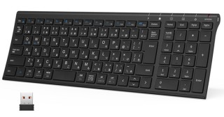 iClever、厚さ3.95mmのスタイリッシュなワイヤレスキーボードを発売