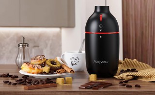 メリショー、水洗いできるおしゃれな電動コーヒーミルを発売