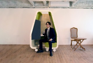 好きな場所に移動できる！ キャスター付きワークユニット「C-Booth」