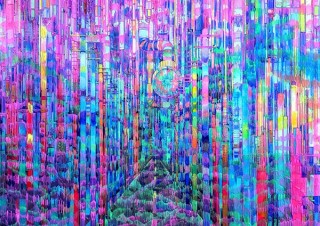 密なパターンを“勝手な秩序”でカラフルに表現する藤嶋咲子氏の個展「Unstoppable Unfolding」