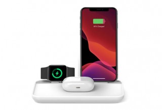 Freedy、3つのAppleデバイスを同時に充電できるワイヤレス充電スタンドを発売