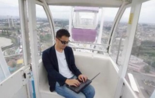 観覧車内やプールサイドで働ける「アミューズメントワーケーション」、よみうりランドに誕生