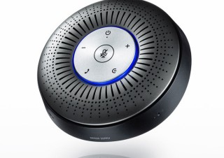 サンワサプライ、360°全方向の声を拾える会議用スピーカーフォンを発売