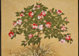 世阿弥の“風姿花伝”から想を得て新境地に挑んだ作品が発表される岡信孝氏の個展「去来の花」