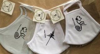 ワンポイントにこだわりあり！「ナスカの地上絵マスク」登場