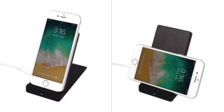 MOTTERU、縦置きでも横置きでも使える卓上スタンド型ワイヤレス充電器を発売