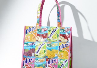 ジュースパックから生まれたバッグなど、再生材からアートを生み出す「アップサイクルマルシェ」