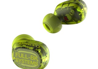 オンキヨー、FULL-BKとのコラボによるスケルトンデザインの完全ワイヤレスイヤホンを発売