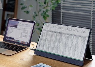 サンワサプライ、Type-C接続で使えるモバイルモニターを発売