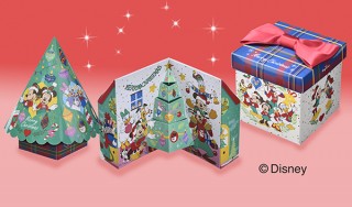 銀座コージーコーナー、飾れるクリスマス限定スイーツBOX販売開始。11月1日より