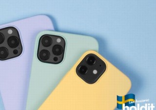 iPhone12を大人可愛い装いにする、北欧ブランド「Holdit」のシリコンケース