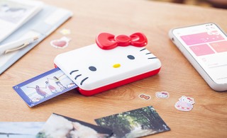 スマホの写真を簡単プリントできる、ハローキティのミニフォトプリンター「iNSPiC PV-123 HELLO KITTY」