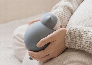 猫を抱いているかのような温もりのハンドウォーマー湯たんぽ「キャット ウォーマー」