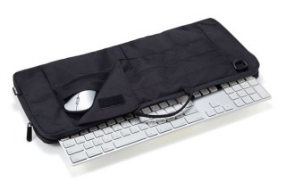 サンワサプライ、パソコン用キーボードの持ち運びに便利なバッグ「BAG-KB01BK」を発売
