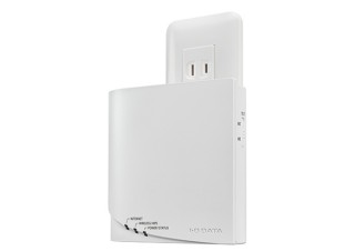 アイ・オー、コンセント直付けタイプのWi-Fiルーターを発売