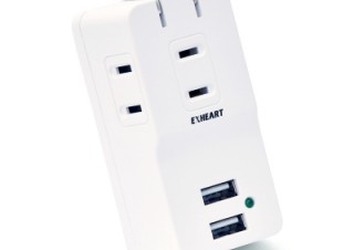 ハート電機サービス、スマホを同時に充電できるUSBコンセントタップを発売