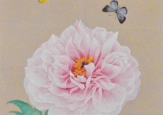 “生命の儚さの中にある強さ”を表現した野崎慎氏の個展「永遠の花」