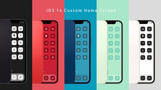 iPhone（iOS14）のホーム画面を自分色にカスタマイズする「Nomad iCon」