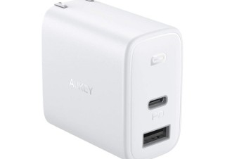 AUKEY、20W PD対応USB-CポートとUSB-Aポートの2種類を搭載した充電器を発売