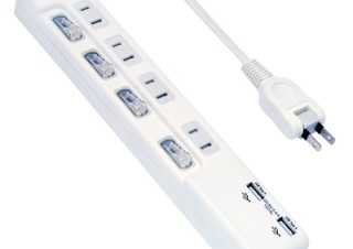 ハート電機サービス、USBポートを搭載したスイッチ付き電源タップを発売