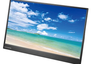 アイ・オー・データ機器、15.6型のモバイルディスプレイ「LCD-CF161XDB-M」を発売