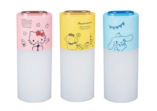 グリーンハウス、サンリオキャラクターとコラボした充電式のポータブル加湿器を発売