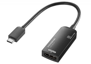 アイ・オー・データ機器、USB Type-CからDisplayPortに接続するための4K対応アダプタを発売