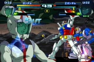 好きなモビルスーツで戦えるiPhone格闘ゲーム「ガンダム ファイティングスピリッツ」