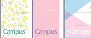 「フルーティーポップ」など、キュートなキャンパスノート限定柄新登場。コクヨより