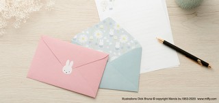 マルアイ、手書きのメッセージを書きたくなる「ミッフィー レターセット」を発売