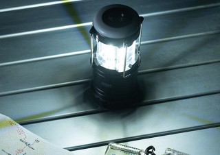 サンワサプライ、上部を引き上げるだけで点灯する高輝度ランタン2個セットを発売