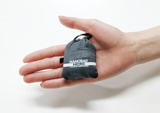 さらに小さくなった！ 極薄＆耐荷重エコバッグ「NANOBAG micro」